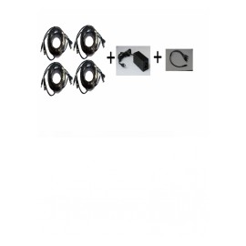 CABLE20MHPAK - Kit de 4 Cables + Fuente /...