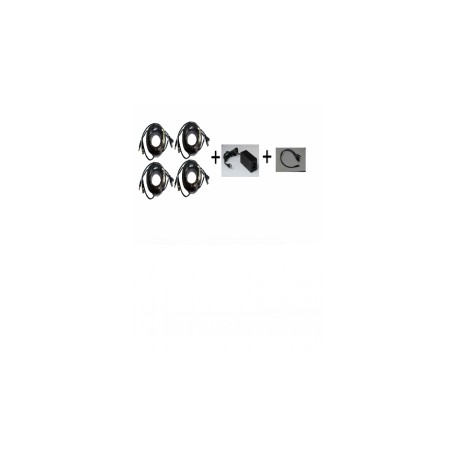 CABLE20MHPAK - Kit de 4 Cables + Fuente /...