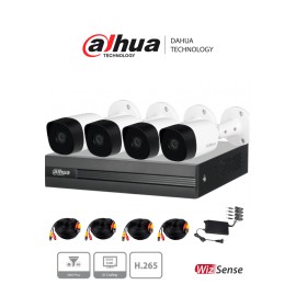 KITXVR1B04HI+4B2A51 - KIT 5MP / DVR 4 CH...