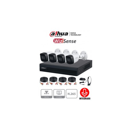 KITXVR1B04I+4HFW1200CMA - KIT DVR 4 CH...