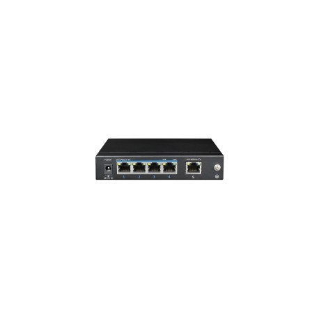 UTP3SW0401TP60 - Switch PoE 4 Puertos / 1...